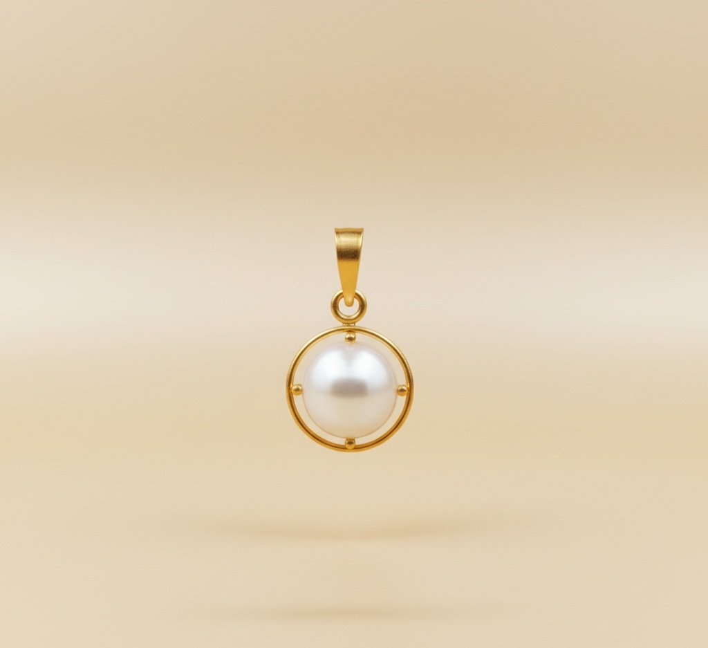 Classic pearl pendent 22k gold Classic pearl pendent 22k gold