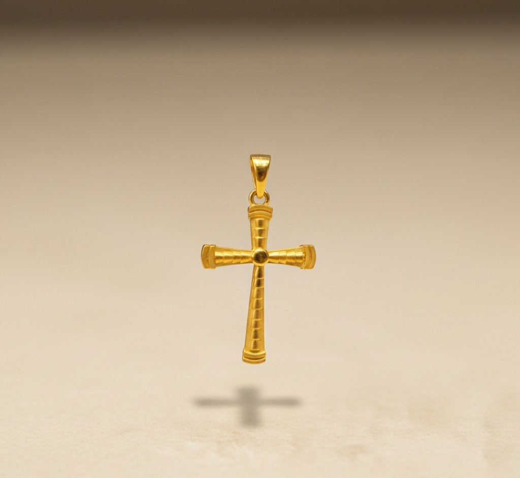 Cross pendent 22k gold Cross pendent 22k gold