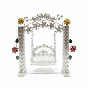 Devotional god's Cradle silver Swing
