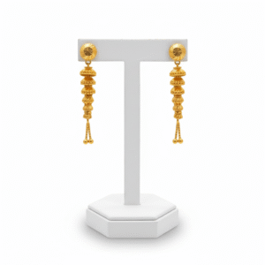 Ethnic Indian Jhumka Earrings Antique Jhumkas 22k gold