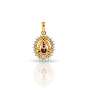 Lord Balaji pendent 22k gold
