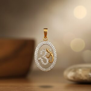 Lord Shiva pendant 22k gold