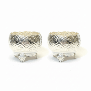 Silver designer kumkum battlu