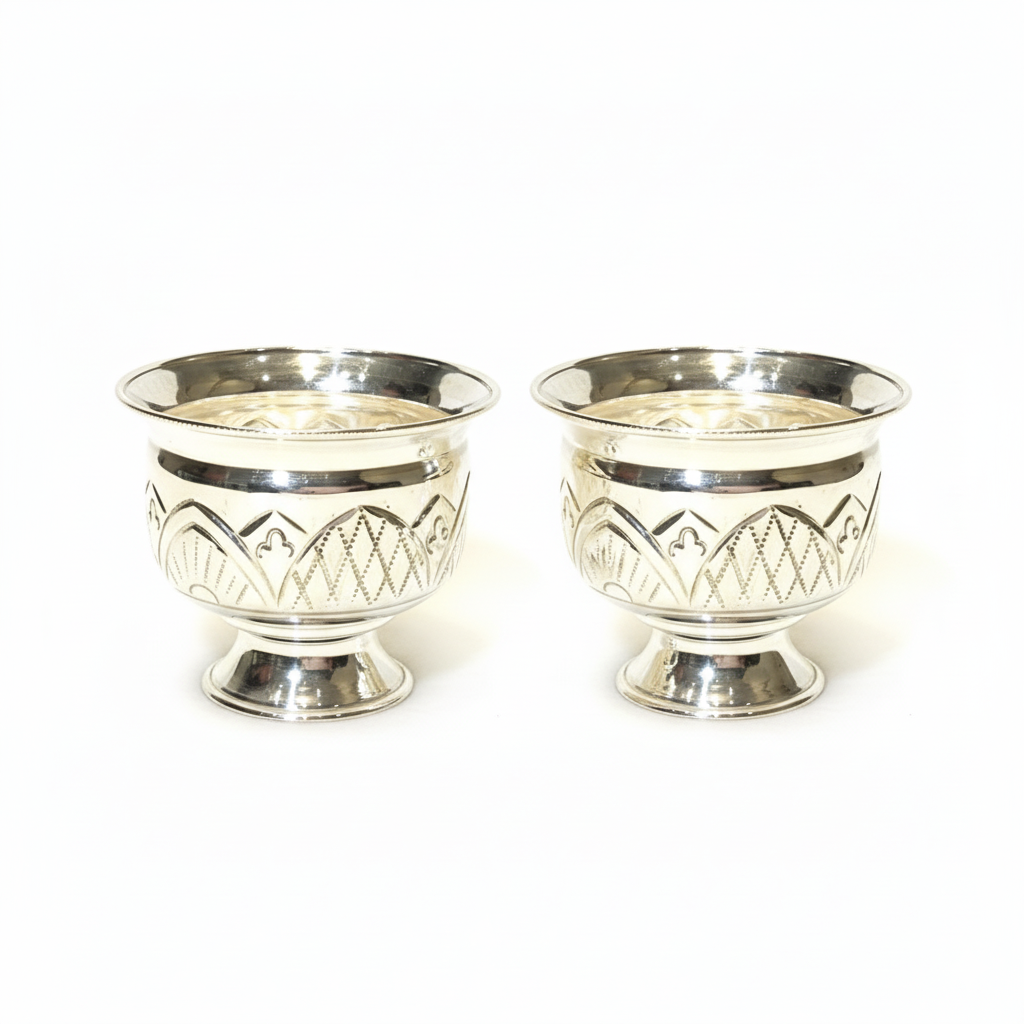 Silver lightweight design kumkum battlu Silver lightweight design kumkum battlu