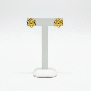 Stellar starlight earrings 22k gold